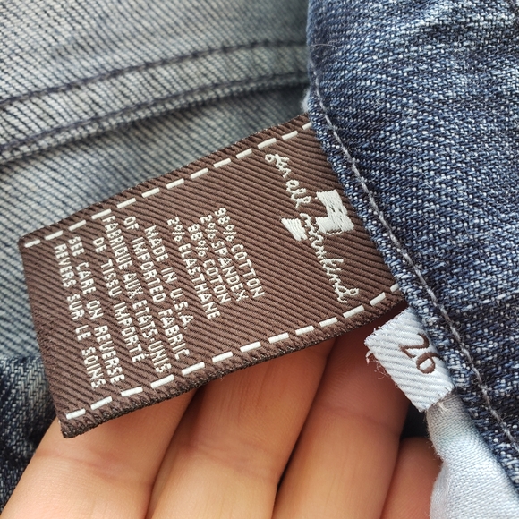 7 for all Mankind 'A' Pocket The Lexie jeans size 26 petite - Picture 5 of 6